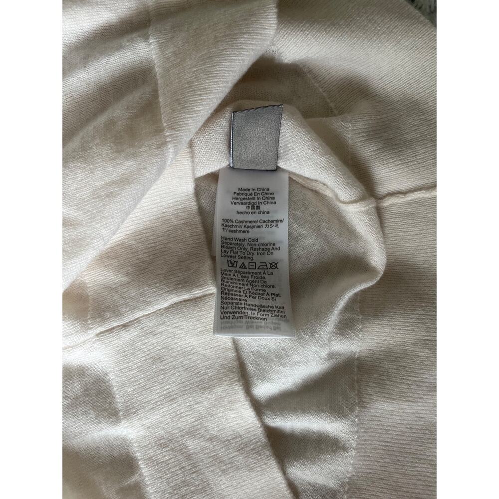 J.Crew Featherweight 100% Cashmere Cardigan Snow Ivory XS NWT $168 BZ400 Preppy - Picture 4 of 10